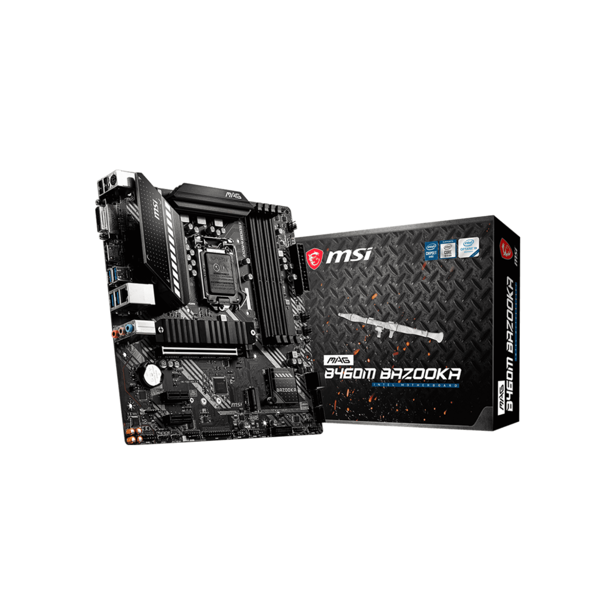 MSI MAG B460M Bazooka LGA1200 mATX Motherboard MSI MAG B460M Bazooka LGA1200 mATX Motherboard